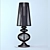 Iron Wire Floor Lamp 3D model small image 1