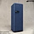 SMEG Denim Retro Fridge 3D model small image 1