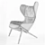 Cassina P22 Chair: Elegant and Stylish 3D model small image 2