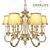 Plymouth Chandelier - Elegant Lighting Solution 3D model small image 1