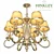 Plymouth Chandelier - Elegant Lighting Solution 3D model small image 3