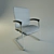 SleekTech Cyber Chair - Ultimate Comfort & Style 3D model small image 1