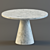 Marble Table: Elegant and Durable 3D model small image 1