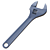 Versatile Adjustable Wrench: Includes Textured Grip 3D model small image 3
