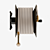 Garage Wall Mounted Hose Reel 3D model small image 3