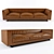 Luxury Comfort: Tacchini Quilt Sofa 3D model small image 1
