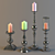 Modern Candle Holders 3D model small image 1