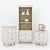 Classic Kids Furniture Set 3D model small image 1