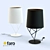 Elegance in Contrast: FARO TREE Table Lamp 3D model small image 1