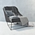 Sleek Modern Comfort: Bonaldo Alfie 3D model small image 1
