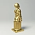 Golden Boy Statue 3D model small image 2