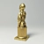 Golden Boy Statue 3D model small image 3