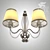 Orlean A9310LM-5PP: Provence Style Metal Wall Sconce 3D model small image 2