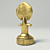 Ancient Idol Golden Statue 3D model small image 3