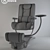 Belava Pedicure Chair: Ultimate Comfort and Luxury 3D model small image 3