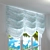 Blue Curtain: Elegant Window Décor 3D model small image 2