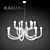 Sleek Karman Snoob Pendant Light 3D model small image 1