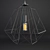 Modern Black Pendant Light 3D model small image 2