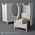 S.H.O. Lolita Chair: Luxury, Style, Comfort 3D model small image 1