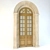 Elegant Portal Door 3D model small image 1