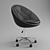 Luxury Leather Chair 3D model small image 2