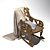 Wooden Rocking Chair 3D model small image 1