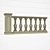 Classic Stone Balustrade for Exteriors 3D model small image 2