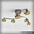 Odeon Light-CREA COLOR Chandelier 3D model small image 1