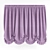 Classic Style Curtains | 3 Length Options 3D model small image 1