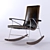 Contemporary JJ Rocking Armchair: Modern Design &amp 3D model small image 1