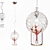 Elegant Murano Ceremony Chandelier 3D model small image 1