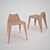 Elegant Freudwerk Stocker Chair 3D model small image 1