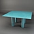 Executive Cube Meeting Table 3D model small image 1