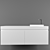 Modern Bathroom Furniture: Single and Double 3D model small image 1