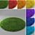 Rainbow Carpet for Kids 3D model small image 1