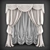 Elegant Classic Curtains 3D model small image 1