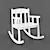 SUNDVIK Rocking Chair 3D model small image 1