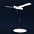 Seagull Table Lamp: Elegant Illumination 3D model small image 2