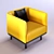 Ethereal Comfort: MART Armchair 3D model small image 3