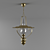 Country-style Hanging Pendant Light by Vitaluce 3D model small image 1