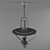 Country-style Hanging Pendant Light by Vitaluce 3D model small image 3