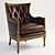 Century Regal Chair - Elegant and Comfortable 3D model small image 1