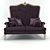 Italian Vogue DV Home Designer Sofa 3D model small image 2