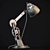 Industrial Iron Desk Lamp 3D model small image 3