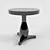 Soho Hudson Side Table: Chic and Functional 3D model small image 1