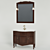 La Beaute Nora - Classic Bathroom Furniture 3D model small image 1