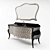 Italian Deluxe Vanity Set: IL TEMPO DEL Trendy TD 2561 3D model small image 2