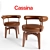 Indochine: Exquisite Cassina Chair 3D model small image 1