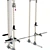 Power Rack with Thrust Mast 3D model small image 2