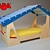 Cozy Log Cabin Playset 3D model small image 1